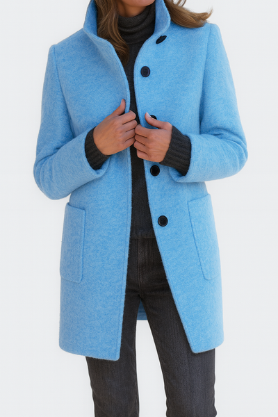 Harper | Ladies Coat with High Collar