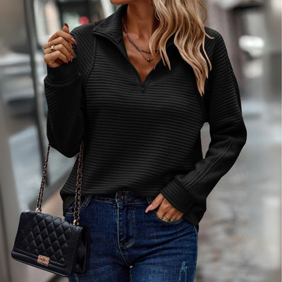 Sutton | Half-Zip Detailed Pullover