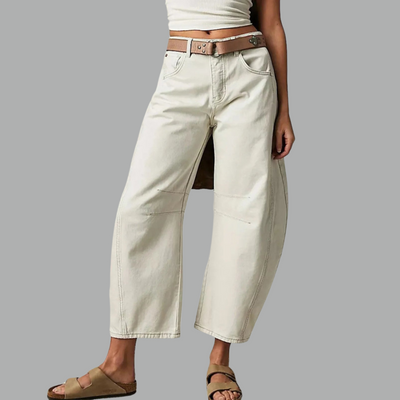 Elena - Urban Ease Wide-Leg Trousers