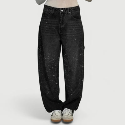 Luna Sparkle Denim – Relaxed Fit Jeans