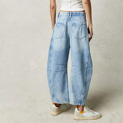 Elena - Urban Ease Wide-Leg Trousers