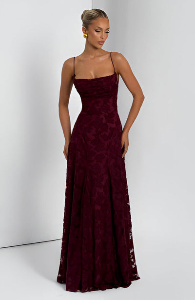 Phoebe | Long Dress with Lace Corset